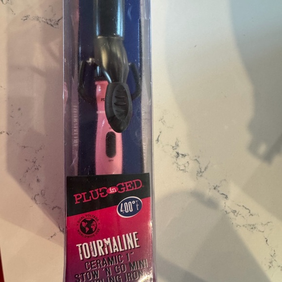 Plugged In Pink Curling Iron - Picture 3 of 3